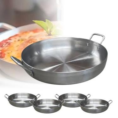 Imagem de Kit 4 Frigideiras Pergaminho Panelinha N22 1300ml Para Porção E Massas