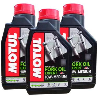 Imagem de 3 Litros Óleo Fluído Hidráulico Suspensão Garfo Bengala Motul Fork Oil