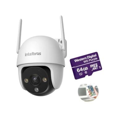Imagem de Câmera Wi-Fi 360° IM7 S Intelbras Externa IP66 + Cartão 64GB WD Purple