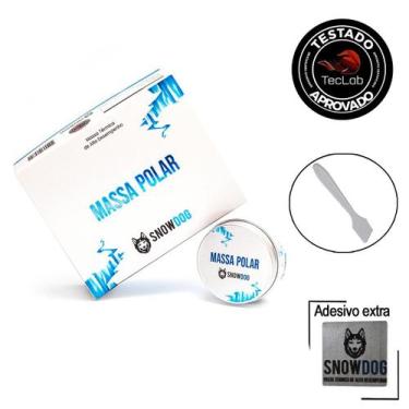 Imagem de Massa Polar Snowdog Massa Térmica Alta Performance 20g + Adesivo