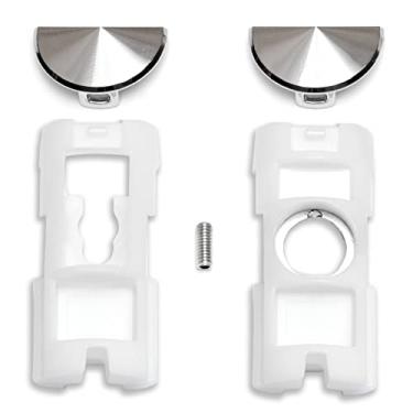 Imagem de DA61-07540A DA61-08247A Kit de suporte de tampas de maçaneta de porta de substituição de geladeira compatível com Samsung 3298044 AP5578979 3160453 PS4145181 6009-001526 2029618 PS4133423