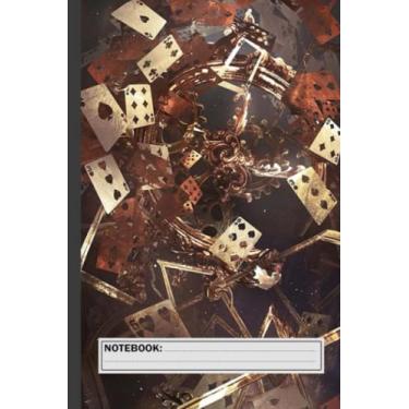 Imagem de Glorious Poker Notebook: 6x9 Lined 120 Pages | Poker All In Casino Poker Log Card | Paper Notebook Journal Diary Score Planer | Gift For Poker Player