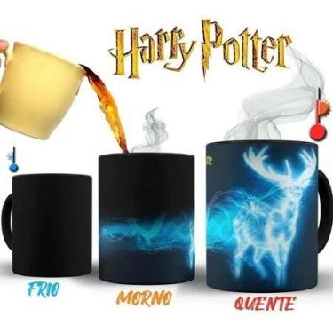 Imagem de Caneca Mágica Expecto Patronum Harry Potter com Nome - loja dinka