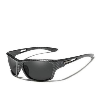 Imagem de Óculos estilo esportivo quadrado Kingseven ultraleve S769 , Cinza