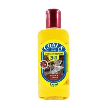Imagem de Desinfetante Concentrado 3 em 1 Talco Cravo e Canela 120ml - COALA