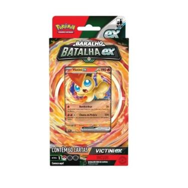 Imagem de Pokémon Baralho Batalha Ex Victini - Copag, Sem cor, SEM TAMANHO