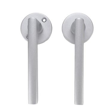 Imagem de Maçaneta de Porta de Entrada, Maçaneta da Porta da Alajusta Interior Com Trava e Chaves de Serviço Pesado de Metal Completo e Retenida Maçaneta da Porta para Entrada da Frente