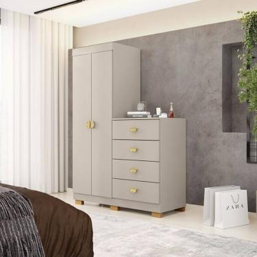 Imagem de Cômoda Roupeiro Cristal Fendii - Vila Rica Móveis