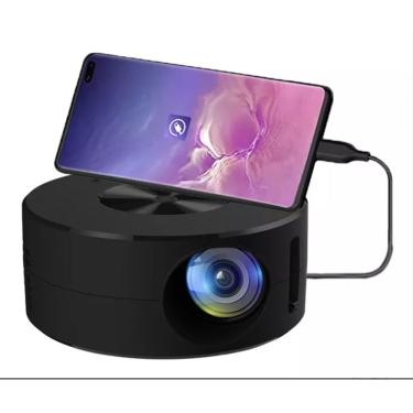 Imagem de Projetor portátil Yt200 com WiFi, alto-falante embutido