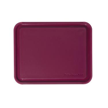 Imagem de Tábua de cortar KitchenAid Classic Plastic 20x25cm Beterraba