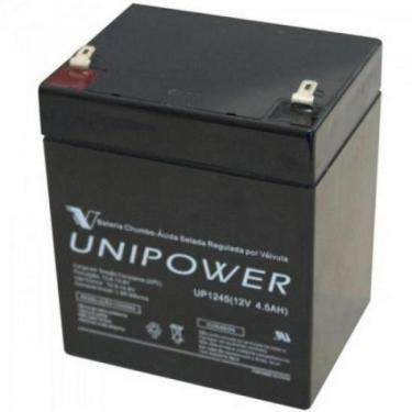 Imagem de Bateria Estacionária Selada 12V/4,5A Vrla Up1245 Unipower