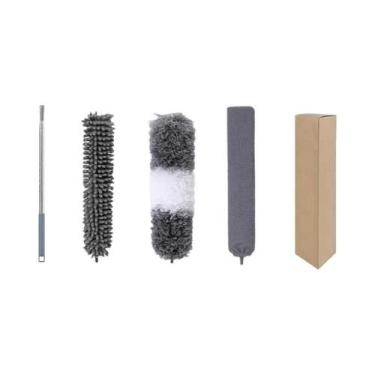 Imagem de Limpador De Persianas De Teto Flexível E Lavável Com Cabo Extensor E E