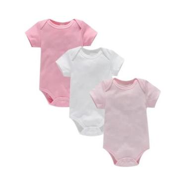 Imagem de Macacão de Algodão para Bebê - Conjunto de Body de Verão (3 Peças), 12