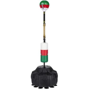Imagem de Saco De Cobra De Bola De Velocidade De Boxe, Saco De Boxe De Reflexo De Soco Com Suporte, Treinador De Velocidade Independente Ajustável Em Altura Com Luvas De Boxe, Multicolour, 150~180cm