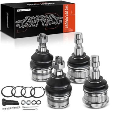Imagem de A-Premium Conjunto Premium De 4 Juntas Esféricas Dianteiras Superiores E Inferiores, Compatível Com Ford Ranger 1998-2011, Mazda B2300 2001-2010, B2500 1998-2001, B3000 1998-2007, B4000 1998-2003, T