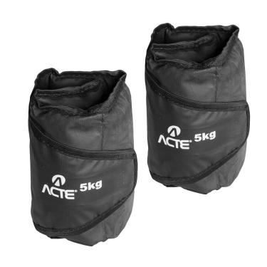 Imagem de Acte, Par de Caneleira 5KG T304 - Preto