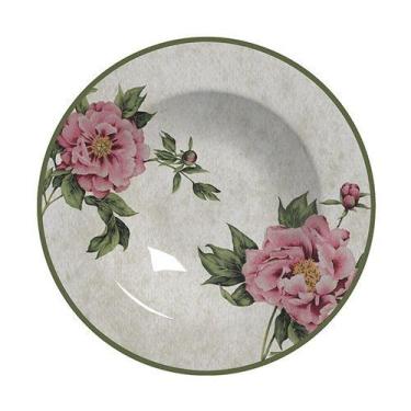 Imagem de Conjunto com 6 Pratos Fundo Peonia Ø25cm - Alleanza Cerâmica