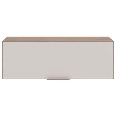 Imagem de Armário Aéreo Geladeira Etna Carvalho Oak Off White – Poliman