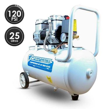 Imagem de Compressor De Ar Direto 1,1Hp 1100-25L 220V Compbrasil