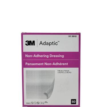 Imagem de Curativo não aderente Johnson ADAPTIC Sterile 7,6 x 7,6 cm