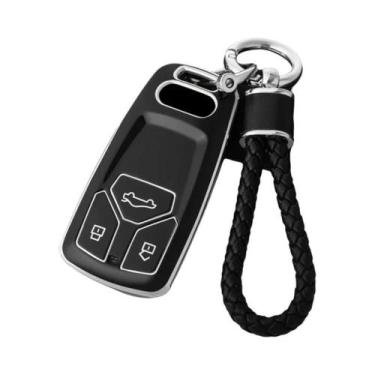 Imagem de Capa De Chave De Carro Em TPU Para Audi A4 A5 A6 Q5 Q7 TT TTS TFSI RS,