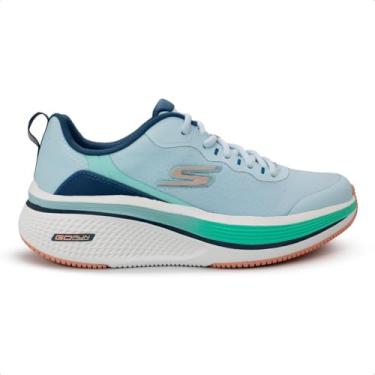 Imagem de Tênis Skechers Feminino Go Run Elevate 2.0 - Cardona Corrida Azul Clr/azul-mrnh 129002br/lbnv 35