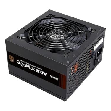Imagem de Zalman Fonte de alimentação GigaMax 600W 80+ Bronze, saída estável de alta eficiência, garantia de 5 anos, certificação 80 Plus PSU, eficiência de até 87%, não modular (600 watts)