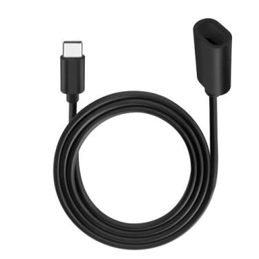 Imagem de Cabo de extensão longo tipo C, cabo extensor USB C macho para fêmea co