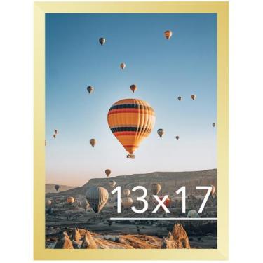 Imagem de Porta-retratos JCJMY Gold 13x17 cm para pendurar na parede em acrílico