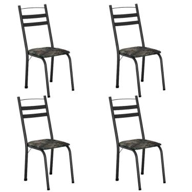 Imagem de Conjunto Com 4 Cadeiras Leia Artefamol