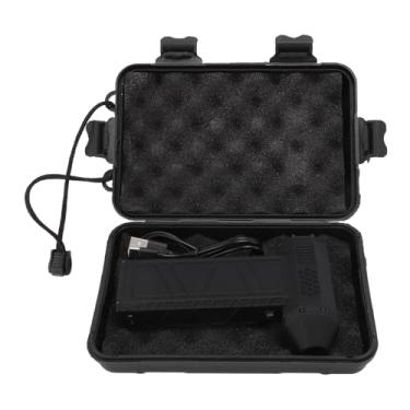 Imagem de Espanador de Jato Elétrico de 300.000 RPM, Mini Soprador de Jato Portátil Com Potência de 180 W, Carregamento Rápido Tipo C, Bateria de 16.000 MAh, 3 Velocidades Ajustáveis, para