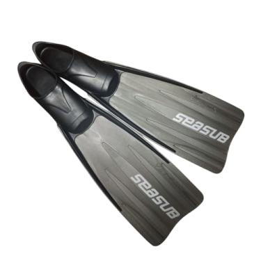 Imagem de Seasub Nadadeira Velox, Anatômica, para Mergulho Livre e Autônomo, Tamanhos 36/37 a 44/45 (Cinza, BRA 44/45)