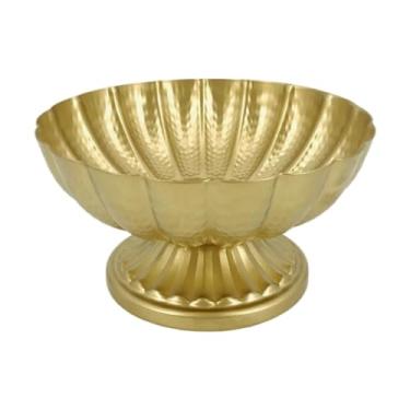 Imagem de WeiLaiKeQi Vaso de metal para plantas, arranjo de flores, enfeite para escritório, quarto, prateleira, cozinha, Style a