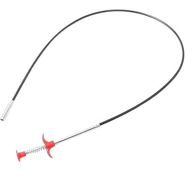 Imagem de Desentupidor Garra Limpador de Ralos e Pias Extensível 2m, Remoção de Resíduos, Aste Flexível em Aço, Ideal para Cozinha, Banheiro Premium