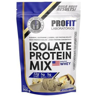 Imagem de Whey Isolate Protein Mix Refil 900g - Profit, Baunilha