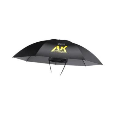 Imagem de Chapéu Guarda-Chuva Dobrável Portátil - Proteção UV UPF 50+ e À Prova 
