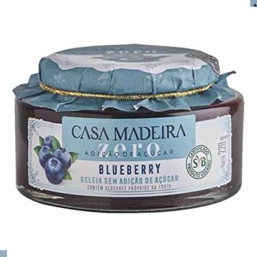 Imagem de geleia casa madeira zero blueberry 220g