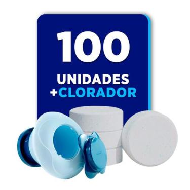 Imagem de Pastilha 200g 5 em 1 com 2 flutuador para manutenção de piscina - ASTR