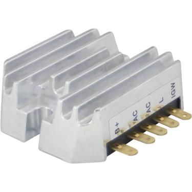 Imagem de Regulador de tensão retificador compatível com/substituição para John Deere Lawn Garden Tractor 330 322 332, John Deere Compact Tractor 670 770 870 970 1070, Cortadores John Deere, Tratores AM101406