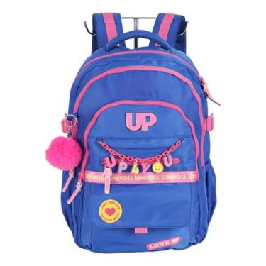 Imagem de Mochila Costas Notebook 4 Bolsos E Chaveiro  Up4You