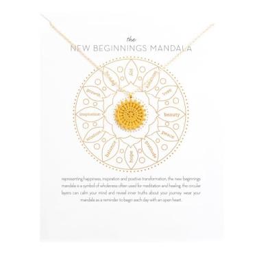 Imagem de Colar de pérolas da amizade, elefante da sorte, estrela de pérola, pingente de círculo para mulheres, cartão de presente, Small, Metal, Sem Pedra Preciosa