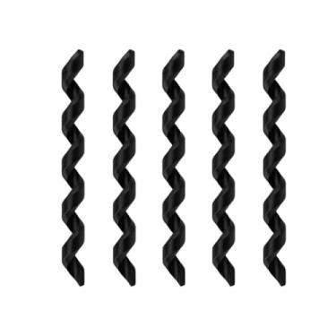 Imagem de Capa de moldura de bicicleta, linha de câmbio de freio, moldura de engrenagem fixa, protetor de silicone, cabo universal (preto)