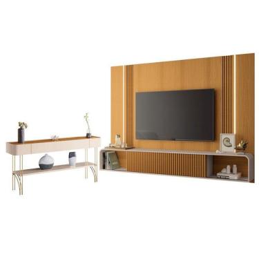 Imagem de Home Suspenso Empire E Aparador Vivant Cinamomo Off White - Hb Móveis