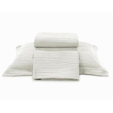 Imagem de Kit Colcha Döhler Londres 3 Peças, Solteiro, Natural