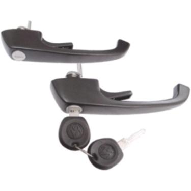 Imagem de Par Maçaneta Externa Da Porta Diant Kombi Clipper [f103]