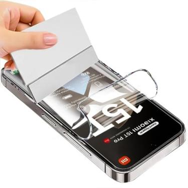 Imagem de TMahhbid 2 películas protetoras de hidrogel para Xiaomi 15T 5G/MI 15T Pro, película protetora de hidrogel TPU macio [Clear HD] (não vidro temperado)