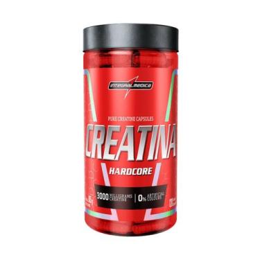 Imagem de Creatina 120 cáps Pura Hardcore 3000mg IntegralMedica, Sem Sabor