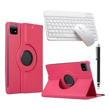Imagem de Kit Capa + Teclado + Caneta Touch Para Tablet Xiaomi Pad Pro 7/ 7 11.2