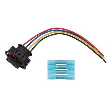 Imagem de REPAIROCK Chicote de fiação do sensor de 4 pinos de pressão (Mapa) Chicote de fiação do sensor para Volvo V70 2005-2007 No.89046835 Conjunto de cabo do sensor elétrico calibre 18