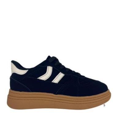 Imagem de Tênis Feminino Moleca Plataforma Nobuck-Feminino